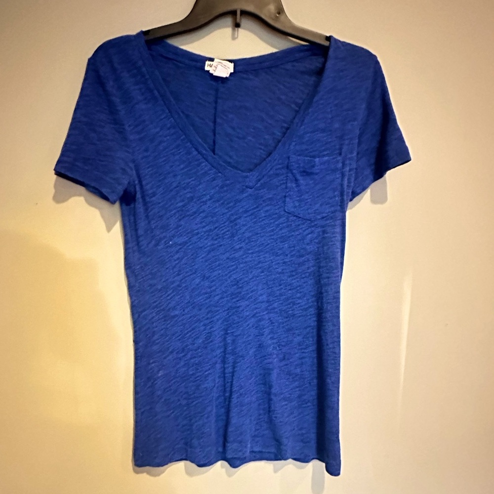 Royal blue tee